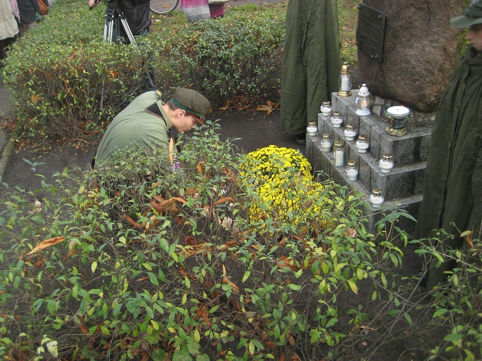 Zapal Znicz Pamięci 2014 we Wrześni
