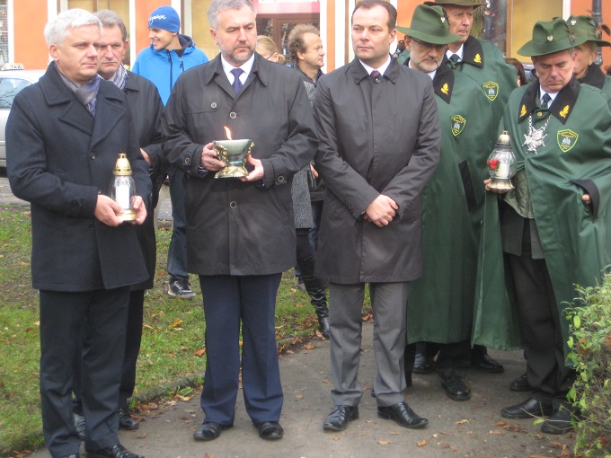 Zapal Znicz Pamięci 2014 we Wrześni