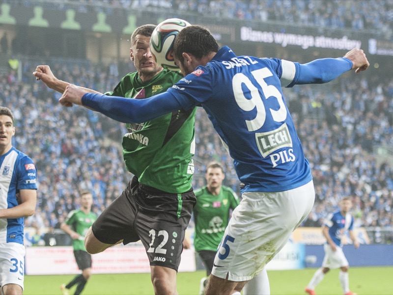 Lech - Górnik Łęczna (1:0) - Przemek Modliński