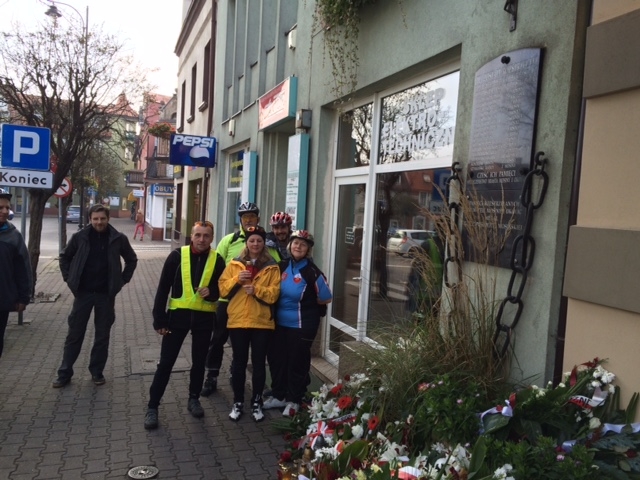 Rajd rowerowy śladami miejsc pamięci Kościan-Poznań