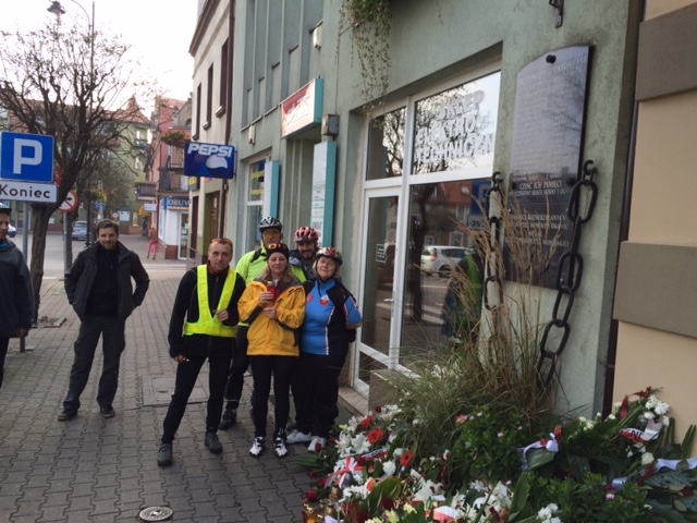 Rajd rowerowy śladami miejsc pamięci Kościan-Poznań