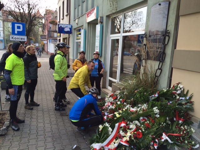Rajd rowerowy śladami miejsc pamięci Kościan-Poznań