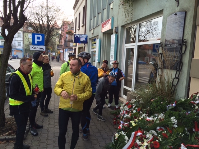 Rajd rowerowy śladami miejsc pamięci Kościan-Poznań