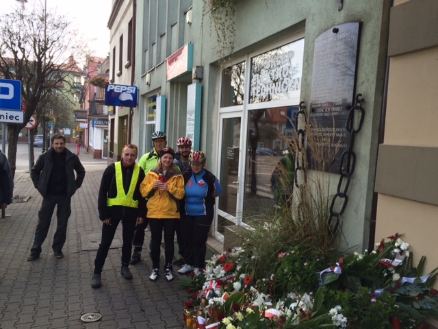 Rajd rowerowy śladami miejsc pamięci Kościan-Poznań