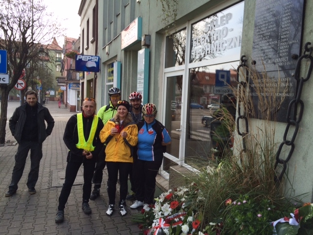 Rajd rowerowy śladami miejsc pamięci Kościan-Poznań