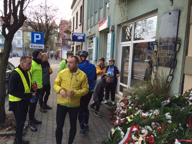 Rajd rowerowy śladami miejsc pamięci Kościan-Poznań