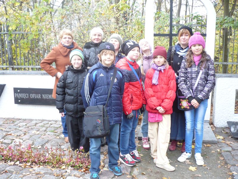 Uczniowie klasy 4c z  Zespołu Szkół nr 19 w Bydgoszczy