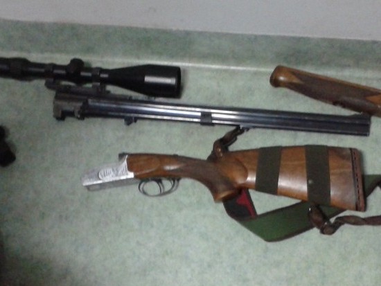 bron myśliwska sztucer z lunetą - KWP w Poznaniu