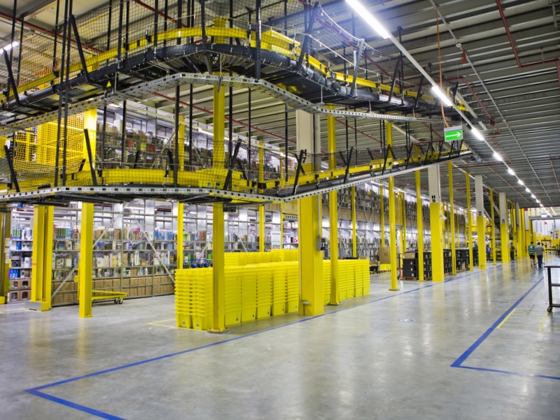 Pierwszy dzień pracy Amazon Sady - Amazon.com