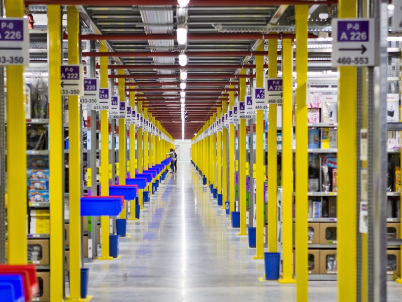 Pierwszy dzień pracy Amazon Sady - Amazon.com