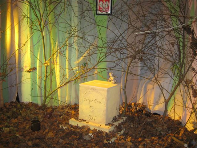 Głosowanie w Czerwonaku - jesień, las - Magda Konieczna