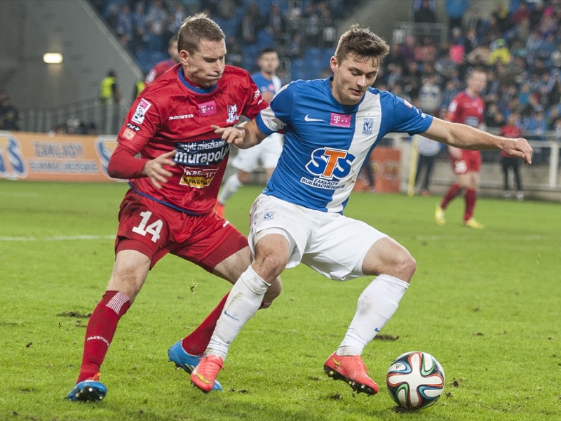 Lech - Podbeskidzie (1:1) - Przemek Modliński