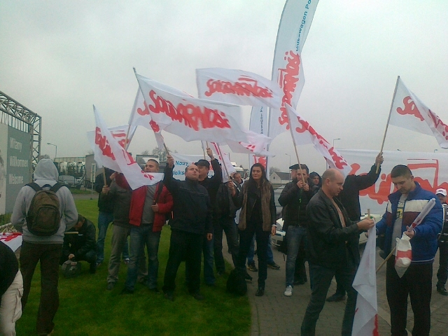 protest solidarnosci MAN (1) - Jacek Kosiak