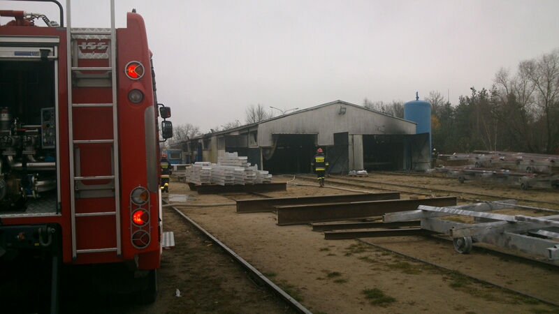 pożar hali 2014 - Iwona Krzyżak