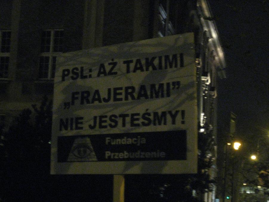 pikieta wyborcza (7) - Jacek Butlewski