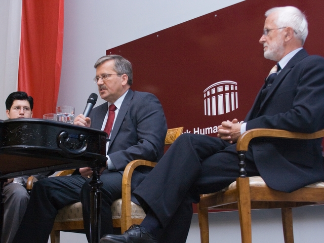 Bronisław Komorowski w Poznaniu - WSNHiD