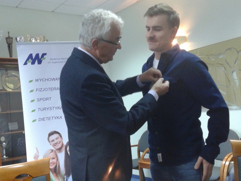 tarcza azs awf dla szymanskiego - Grzegorz Hałasik