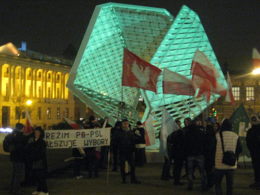 protest wyborczy (7) - Jacek Butlewski 