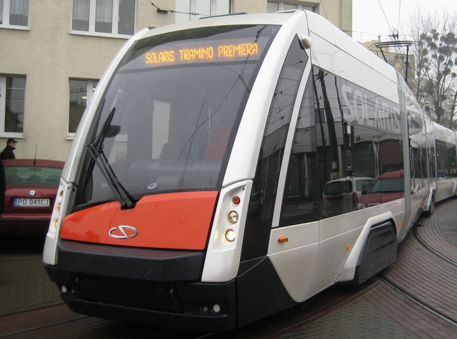 Tramwaj Solaris - jazda pokazowa - Anna Sochacka