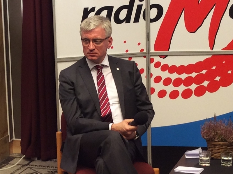 Jacek Jaśkowiak na debacie - Wojciech Biedak