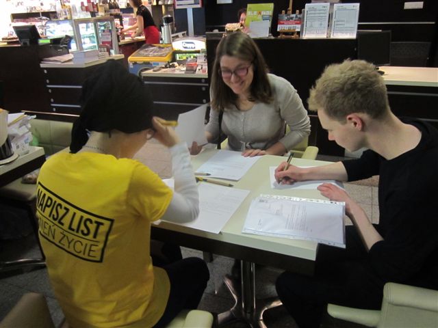 listy amnesty maraton 2014 - Magda Konieczna