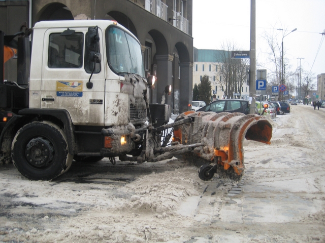 Pług do odśnieżania - Radio Merkury