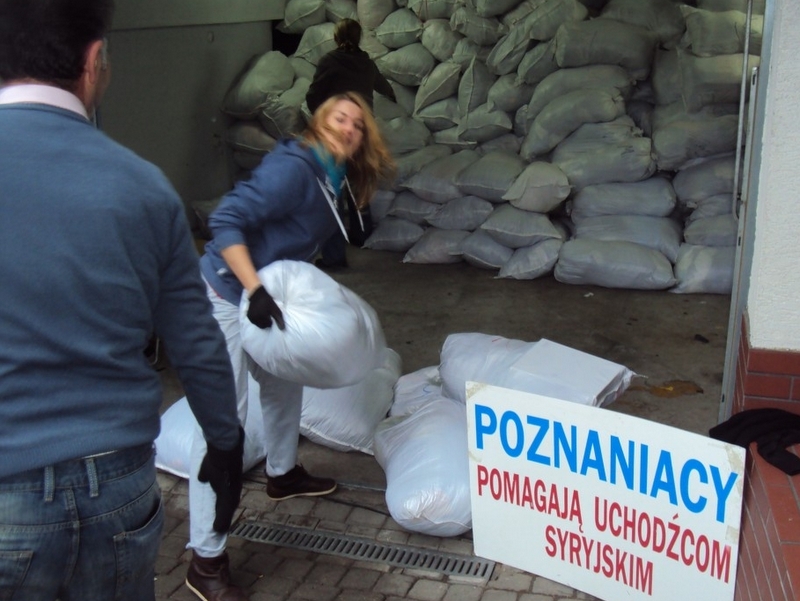 pomoc dla syrii jedzie transport4 - Maciej Kluczka