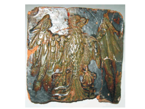 kafel gotycki piecowy - MPPP w Gnieźnie