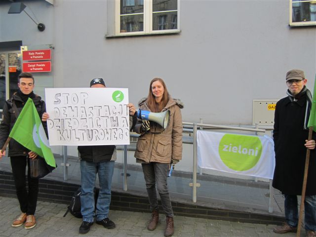 pikieta zieloni - Magdalena Konieczna