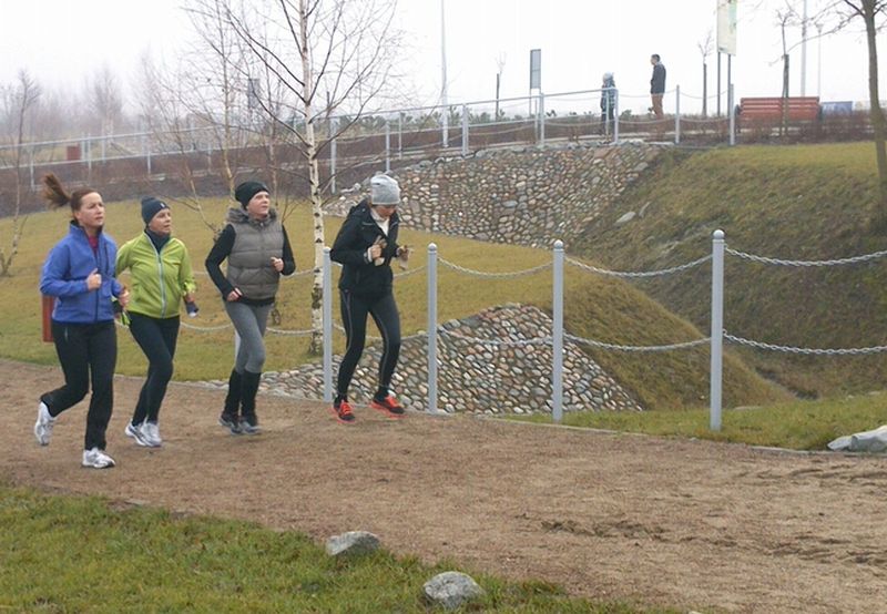 park rozrywki zimą (4) - Emilia Chudzińska