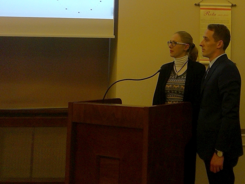 Małgorzata Dudzic-Biskupska, Grzegorz Jura, radni, sesja - Adam Michalkiewicz