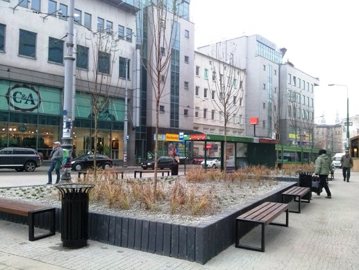 skwere obok starego marycha strzelecka szary kolor - ZDM Poznań