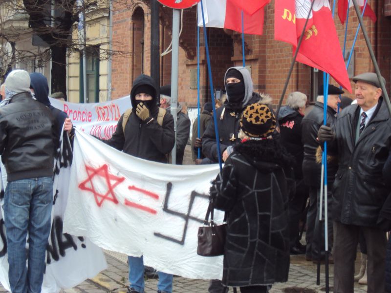 demonstracja andyżydowska (4) - Maciej Kluczka