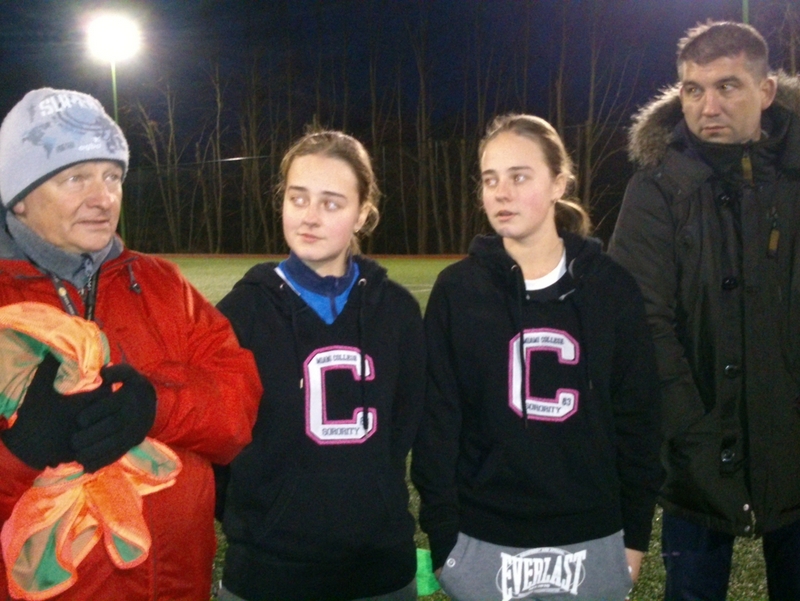 piłkarki z ukrainy trening - Emilia Chudzińska