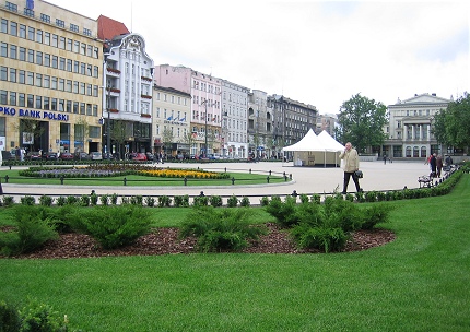 Plac Wolności - po remoncie - Archiwum Radia Merkury