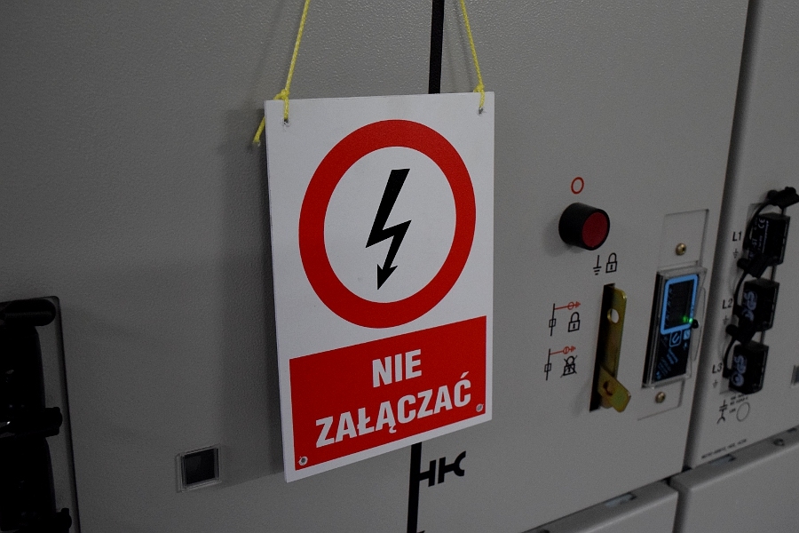 stacja energetyczna, Ujście, prąd, zasilanie, awaria - Marcin Maziarz