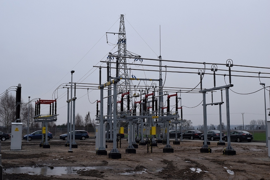 stacja energetyczna, Ujście, prąd, zasilanie, awaria - Marcin Maziarz