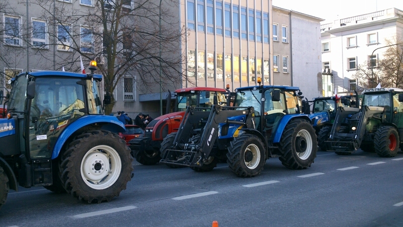 konin ciągniki protest rolnikow3 - Emilia Chudzińska