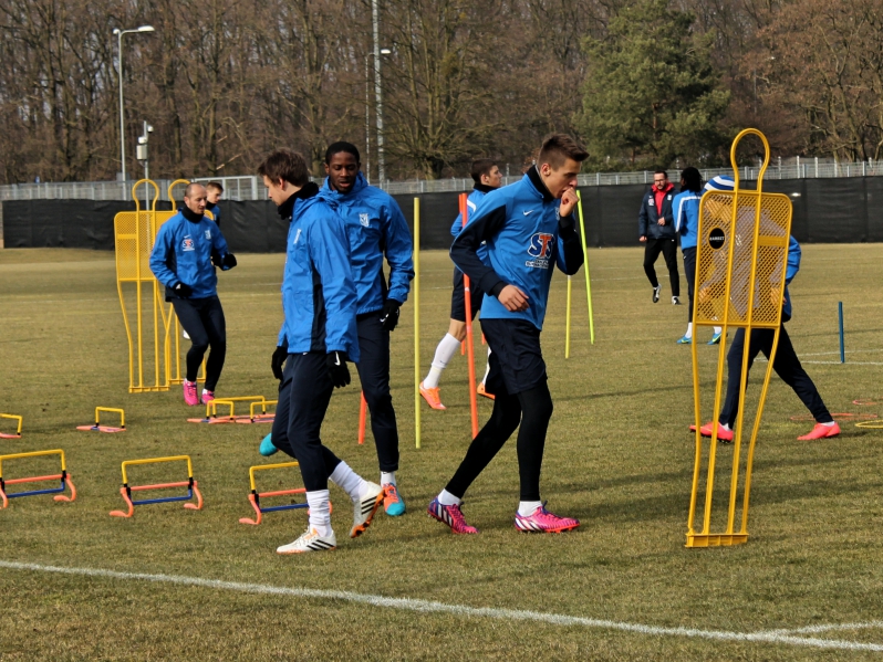 trening Lecha Poznań zima 2015 (1) - Marcin Wesołowski