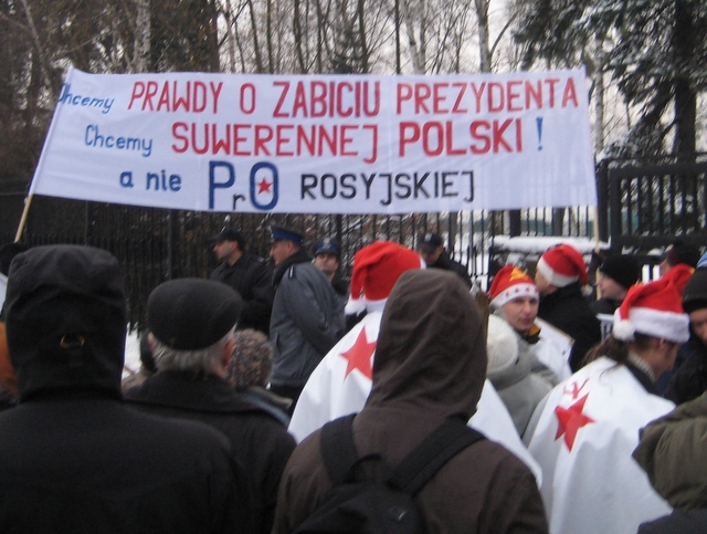 Akcja pod konsulatem Rosji - Anna Skoczek