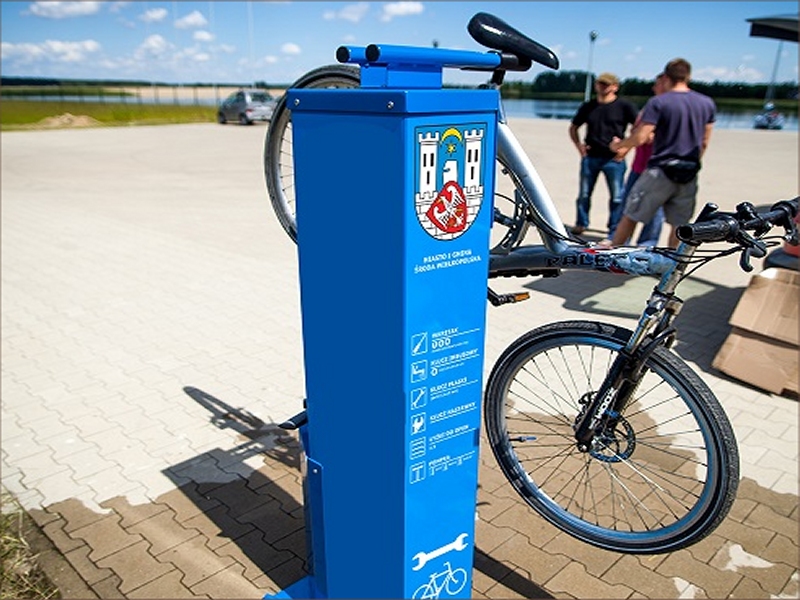 stacja rowerowa sroda - UM Środa Wielkopolska