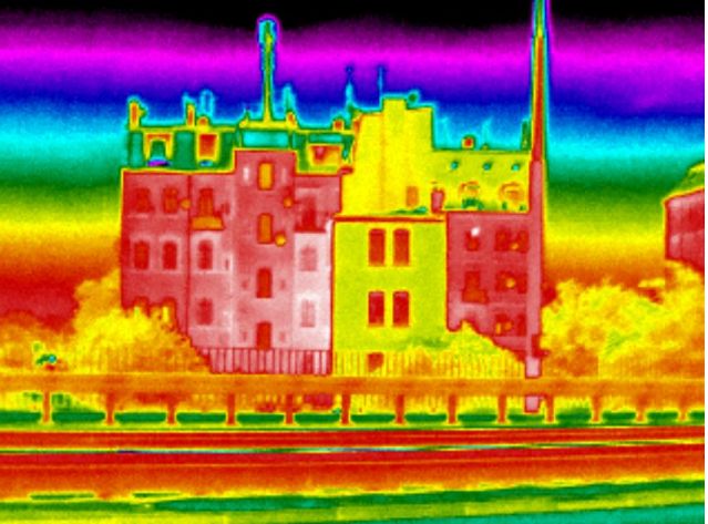 Ciepło - obraz termiczny - Archiwum Radia Merkury