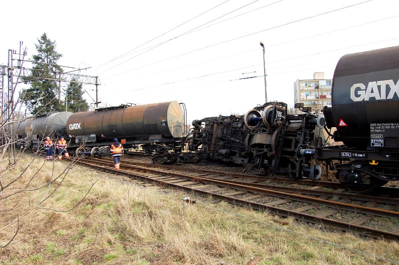 wykolejenie cysterny krotoszyn - Konrad Nowacki