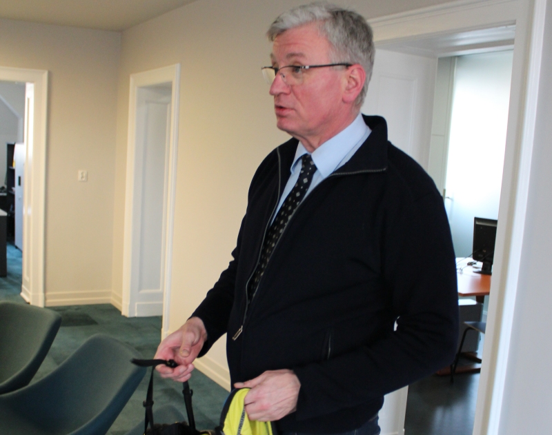 jaskowiak u nas z kaskiem - Marcin Wesołowski