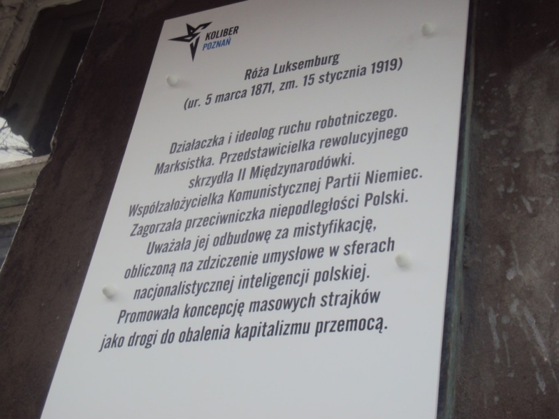 Róża_tablica - Maciej Kluczka