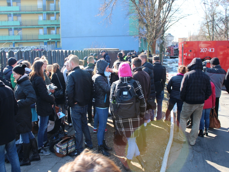 ul robocza pożar budynku - Marcin Wesołowski