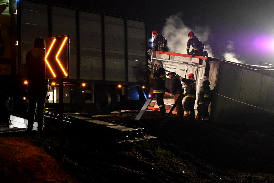 wypadek-krowy7 - Marcin Maziarz