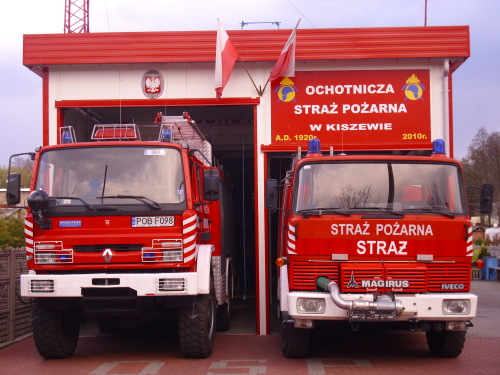 osp w kiszewie remiza - OSP Kiszewo