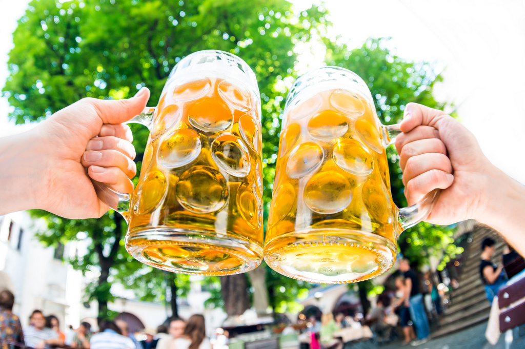 kufle piwa picie piwa piwo i piwko - Fotolia.pl