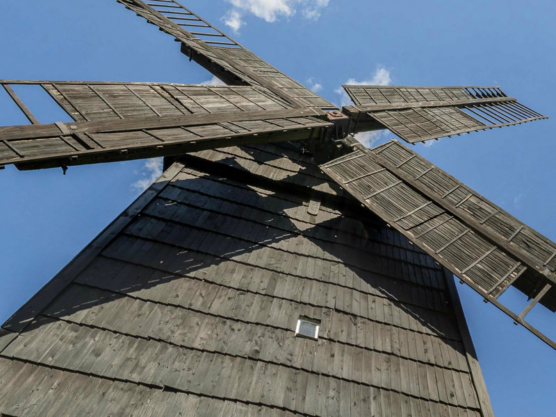 wiatrak w osiecznej - Muzeum w Osiecznej